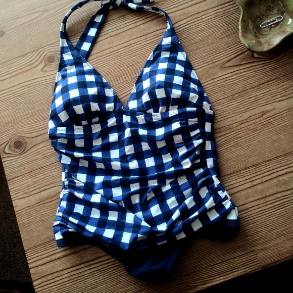 chaps ladies swimwear